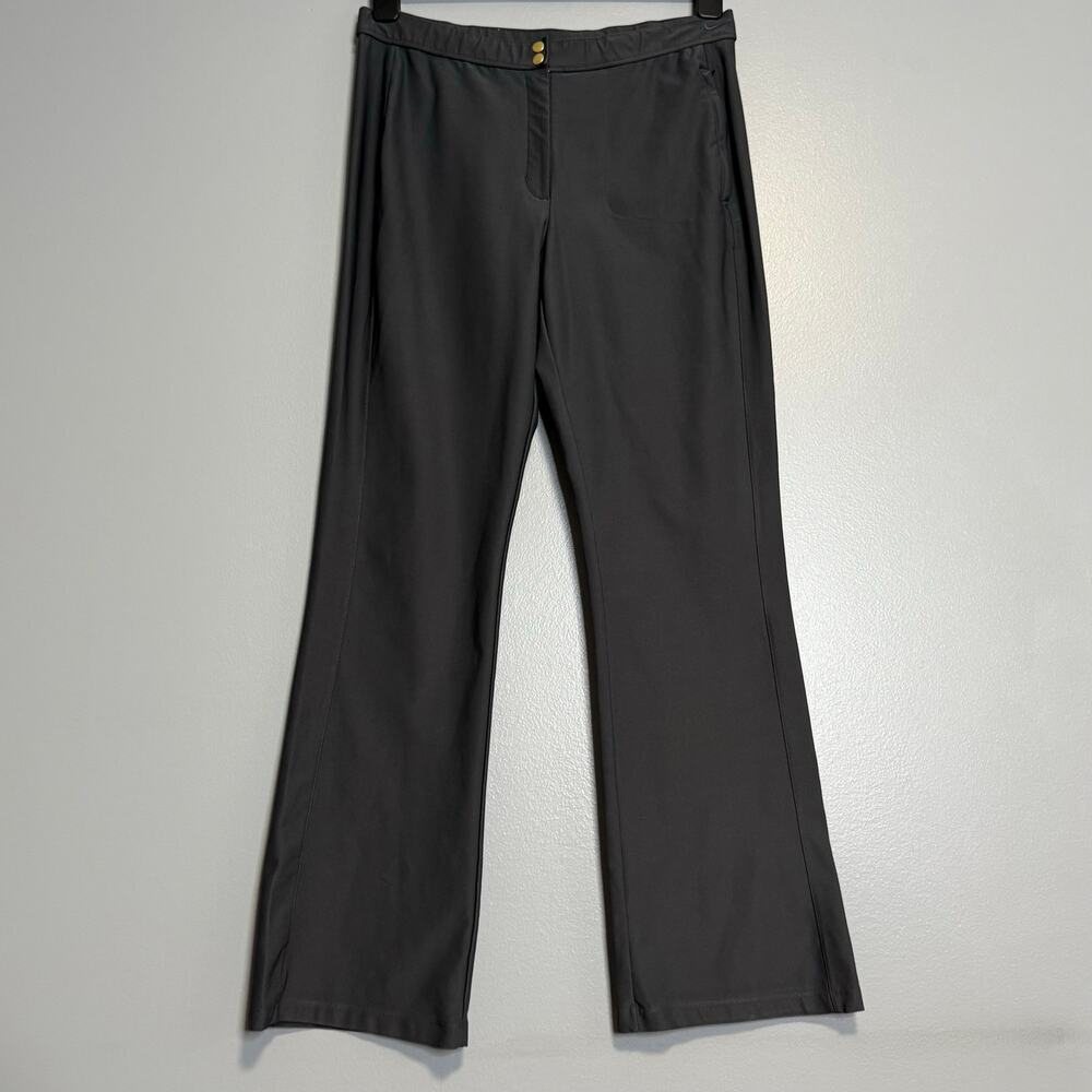 Nike Dri-Fit Dark Gray Wide Leg Athletic Pants